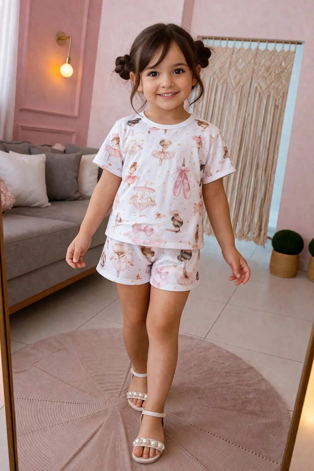 CHILDREN'S PAJAMAS BABY BLOOM BALLERINA CAROUSEL