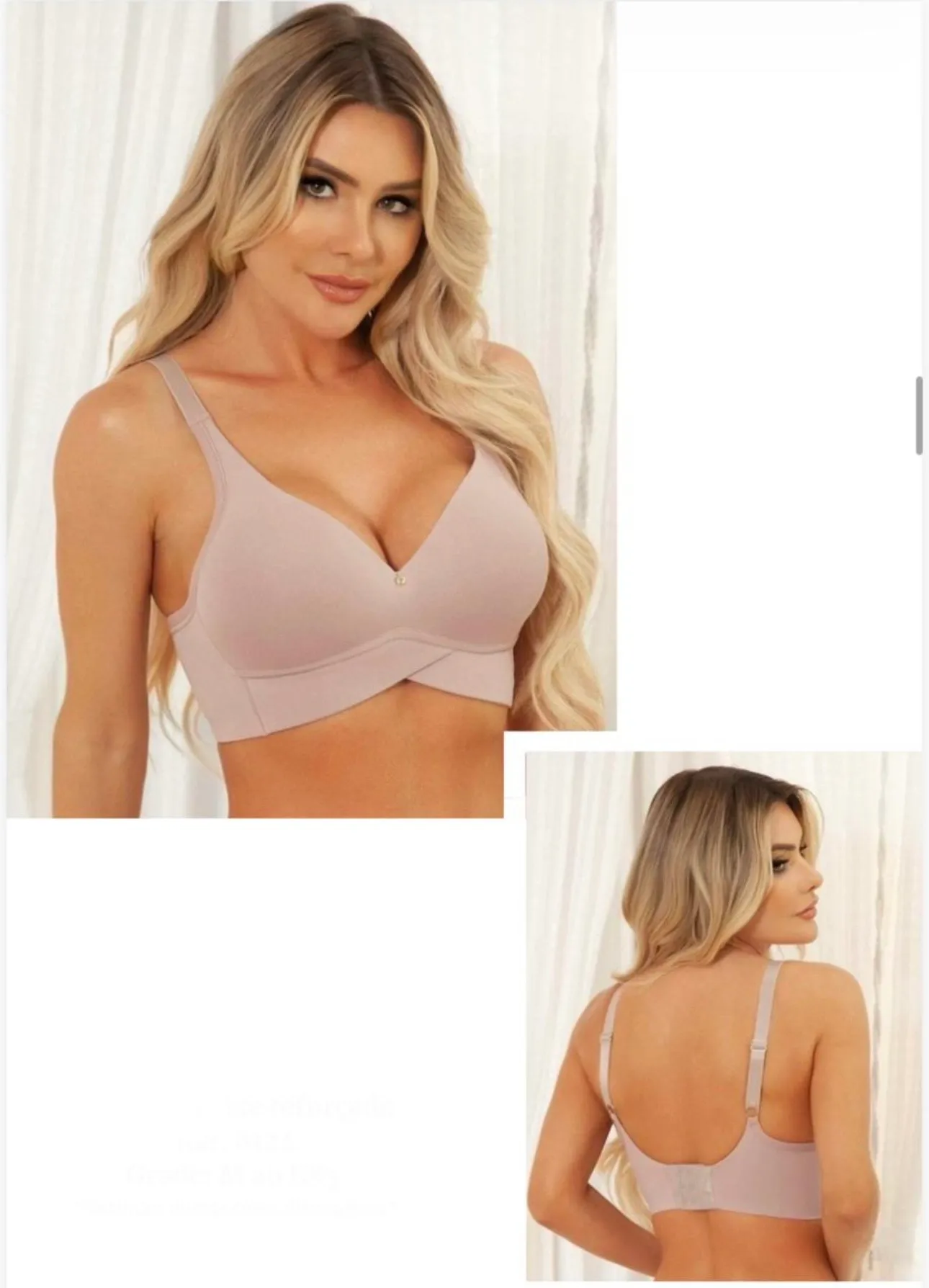 Cross-Front Plus Size